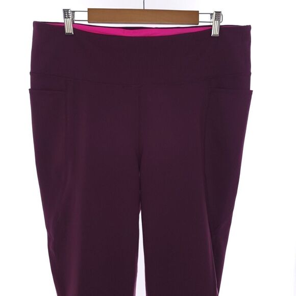 Lilly Pulitzer Luxletic Weekender High Rise Cherry UPF 50 Wicking Legging 2XL - Picture 5 of 13